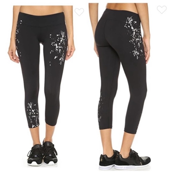 Splits59 Pants - Adorable Splits59 Splatter Paint Cropped Legging
